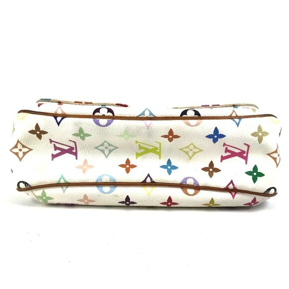 LOUIS VUITTON White Monogram Shoulder Bag - Picture 5 of 16